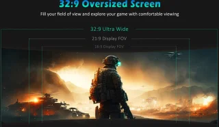 TITAN ARMY C49SHC 49-inch curved gamingmonitor 3840x1080 144Hz