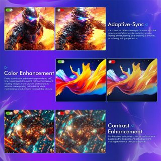 TITAN ARMY P2510G 27" 2560x1440 Quad HD Monitor Zwart