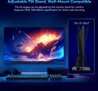 TITAN ARMY P27GR 27" Quad HD Monitor Zwart