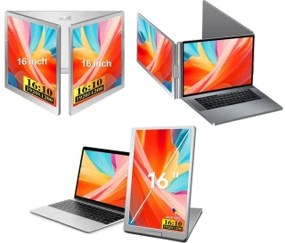 Tri Screen Laptop Extender 16-inch