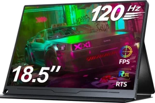 UPERFECT 18,5-inch draagbare monitor FHD 120Hz IPS