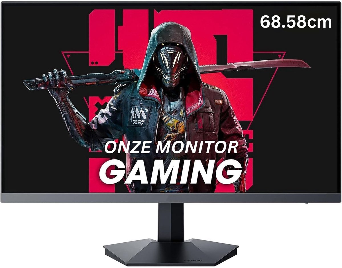 VELTRR Portable Monitor Full HD Zwart