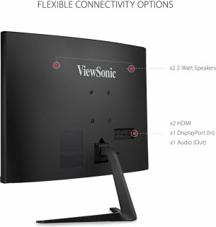 ViewSonic VX2718-2KPC-MHD 27" Curved QHD Monitor
