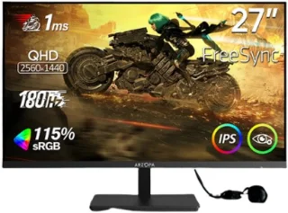 VirtuBuy® ARZOPA 27 inch Gaming Monitor M1RC