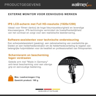 Walimex pro Director III 7 Zoll Monitor-Set