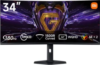 Xiaomi G34WQi serie - gebogen gamingmonitor - 34 inch