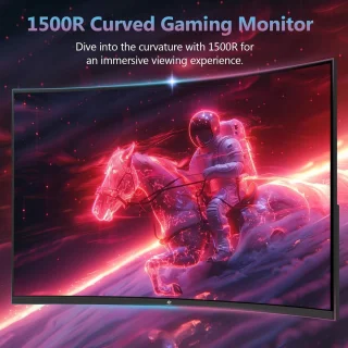 Z-EDGE UG27P 27 inch gebogen gamingmonitor - zwart
