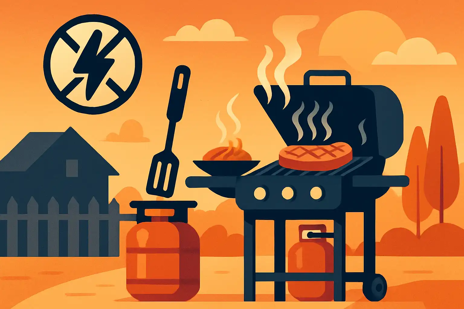 Barbecue als back‑upkeuken: zo kook je veilig en smakelijk op je gasbarbecue tijdens stroomuitval