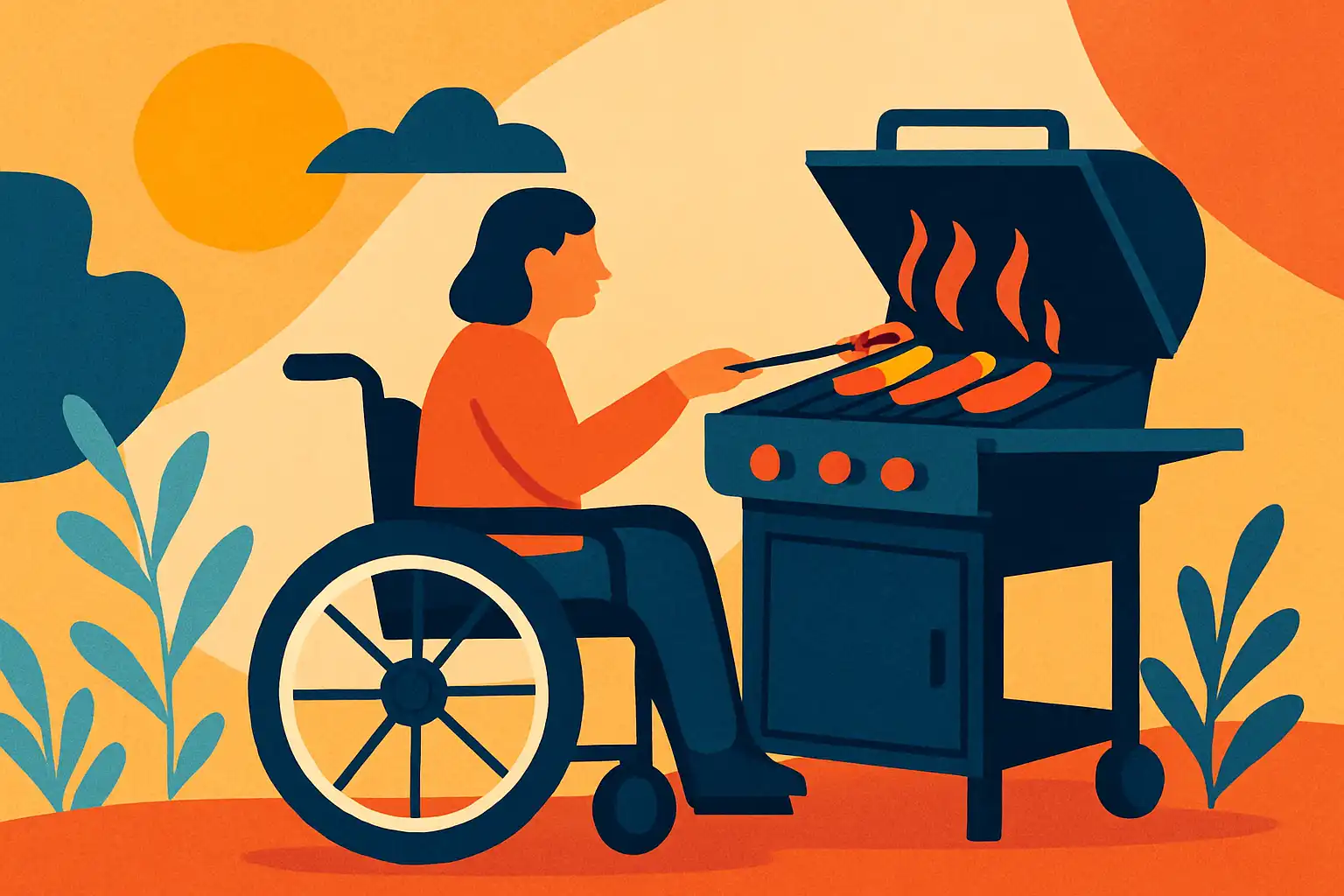 Barbecueën voor iedereen: je gasbarbecue toegankelijk maken voor mensen met beperkte mobiliteit