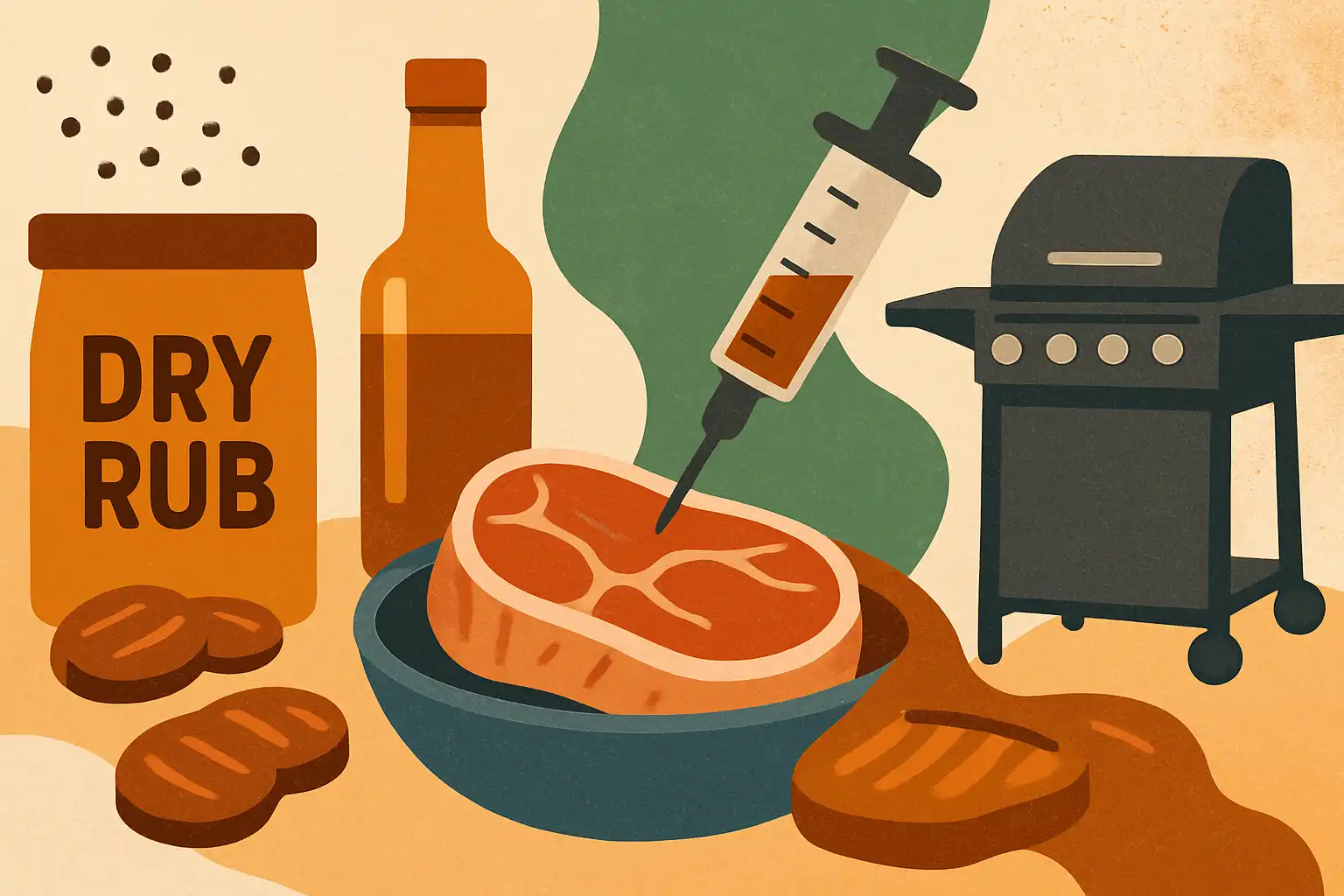 Dry rubs, marinades of injecties: zo kies je de ultieme smaakboost voor je gasbarbecue