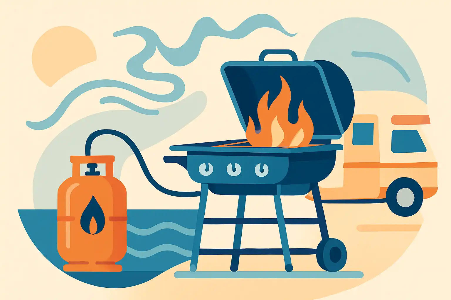 Gasbarbecue op je boot of camper: veilig installeren en slim gebruiken