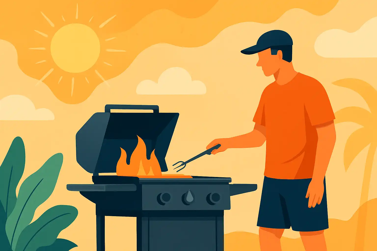 Hitte-proof grillen: veilig en koel barbecueën met je gasbarbecue tijdens warme dagen