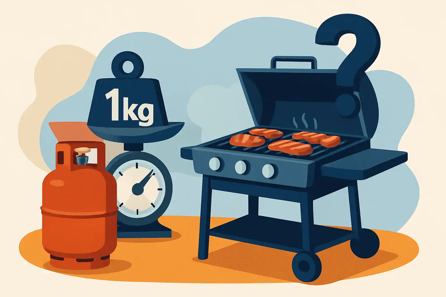 Hoe lang kun je barbecueën met één kg gas? Een realistische berekening voor elke gasbarbecue