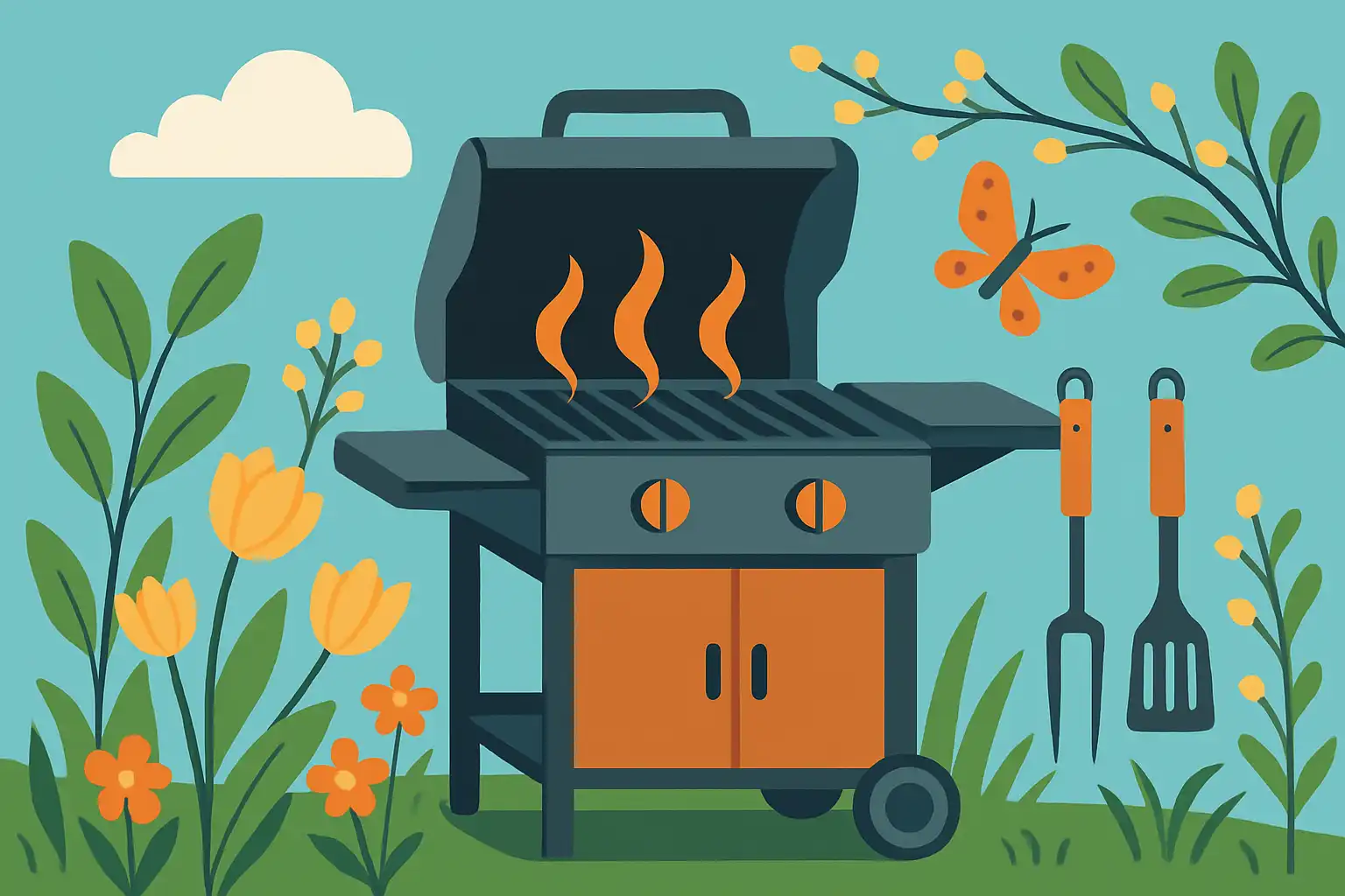 Lentekriebels op de grill: hoe je je gasbarbecue klaarmaakt voor het nieuwe seizoen