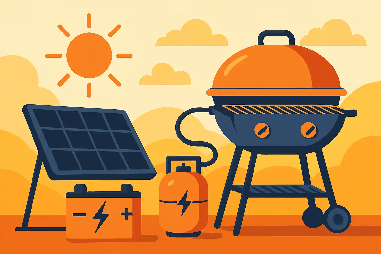 Maak je gasbarbecue energie-autonoom: slimme zonne- en batterijhacks voor off-grid grillen