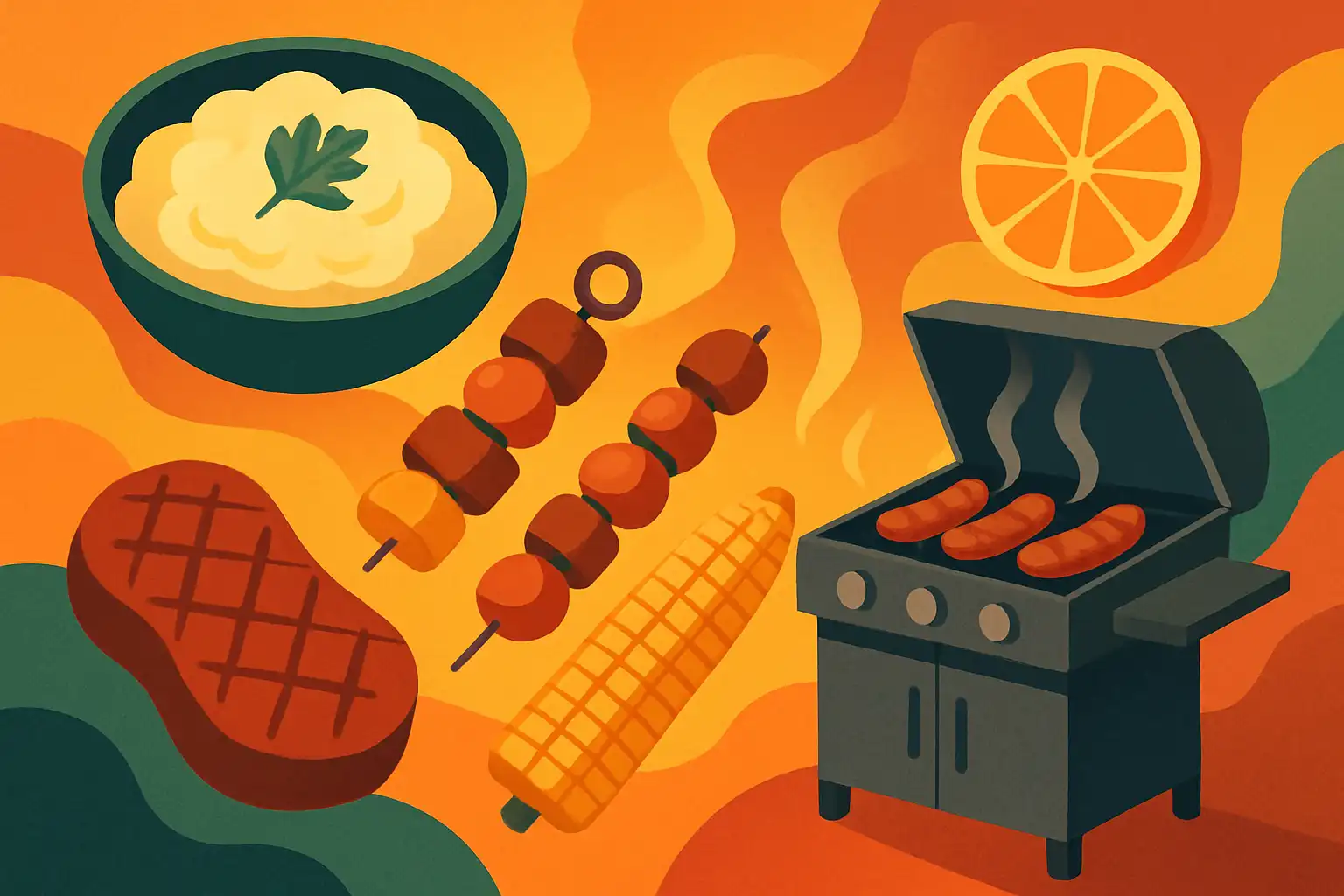 Na de laatste gloed: 12 verrassende gerechten die je maakt met de restwarmte van je gasbarbecue