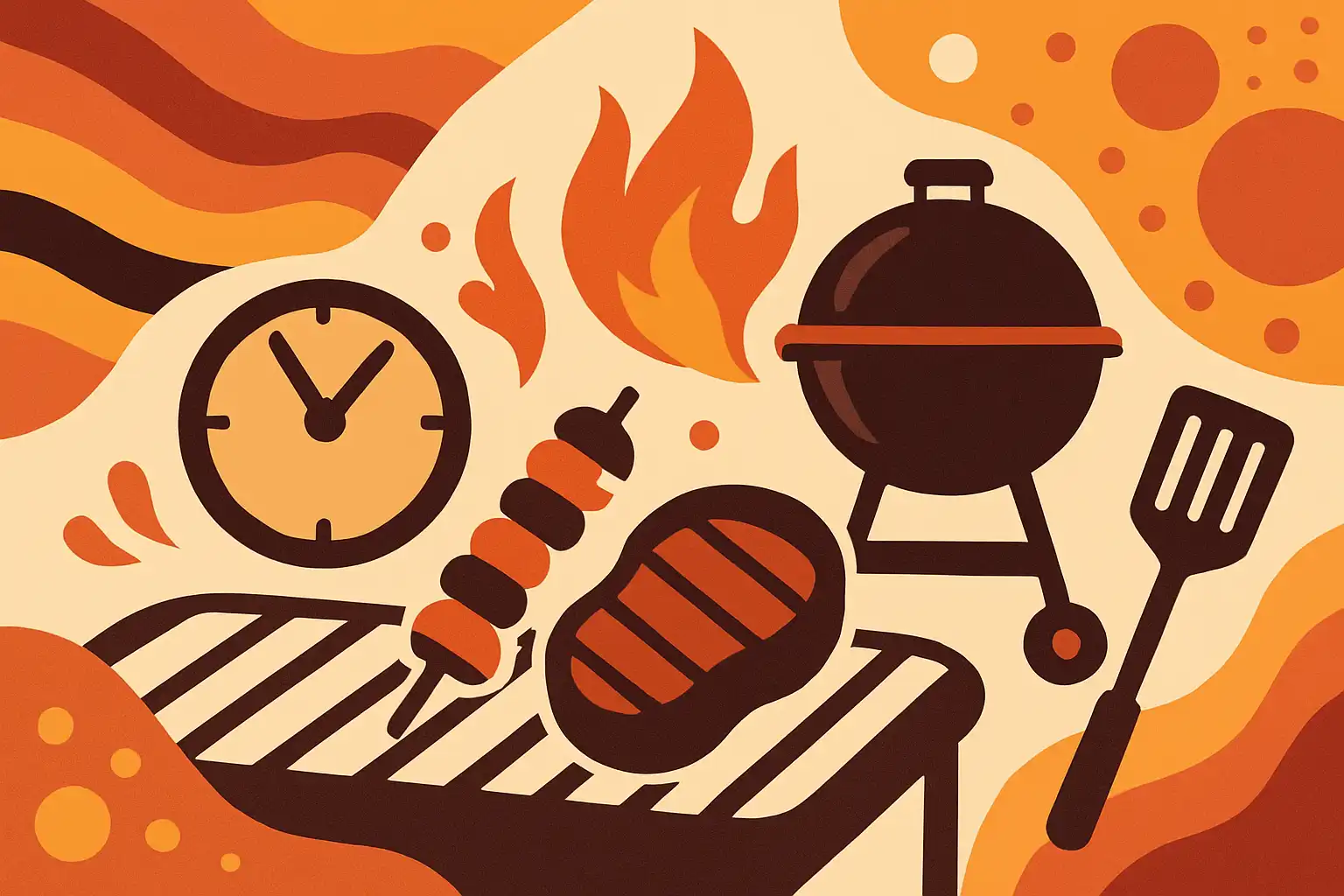 Snelle doordeweekse grills: 20-minuten recepten en timing voor de gasbarbecue