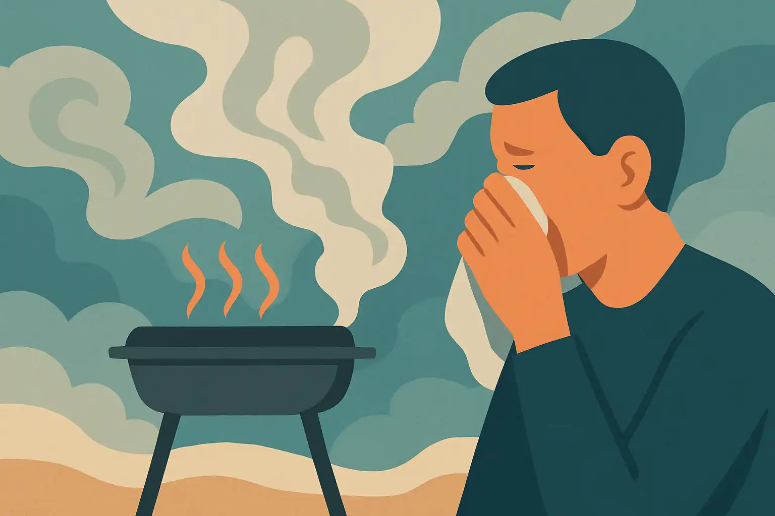 Zo minimaliseer je rook en fijnstof bij je gasbarbecue: tips voor mensen met gevoelige luchtwegen