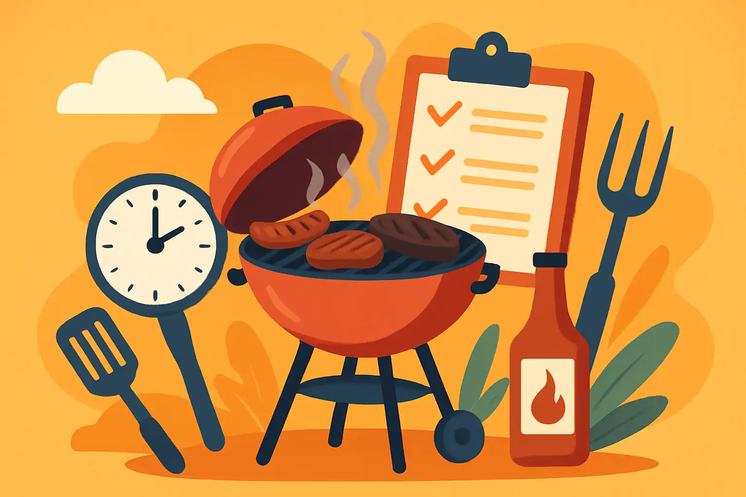 Zo plan je het perfecte barbecuefeest: het slimme tijdschema voor stressvrij grillen