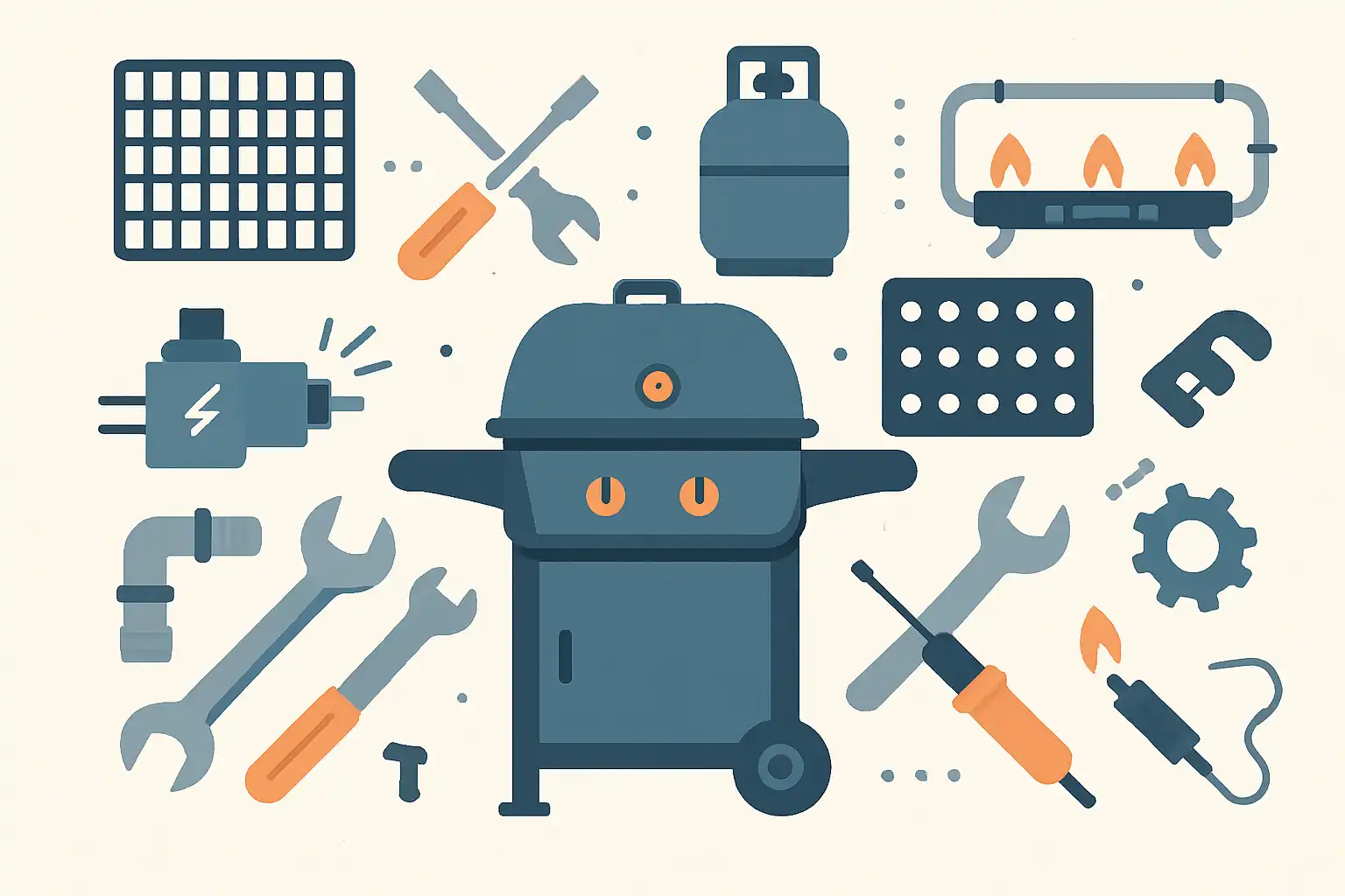Zo repareer en upgrade je je gasbarbecue: onderdelen, tools en slimme mods