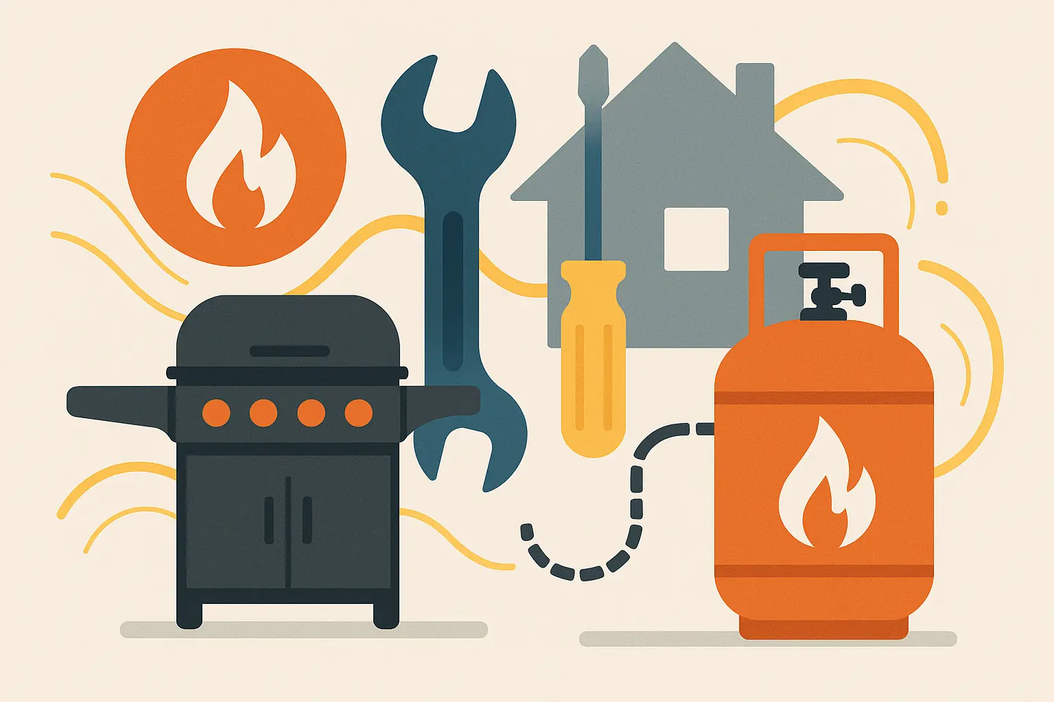 Installatie en veilige gasaansluiting voor uw gasbarbecue