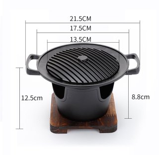 Wat vinden we goed aan de Draagbare houtskoolgrill – Anti-aanbak, gemakkelijk schoon te maken, perfect voor buiten, picknicks en kamperen