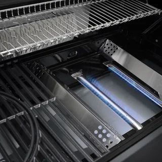 TAINO PLATINUM YAMARA DARK 6+2 Gasgrill - Staal 6 Branders Sear-Burner Backburner