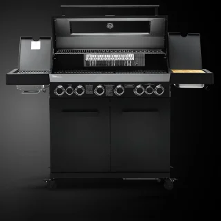 TAINO PLATINUM YAMARA DARK 6+2 Gasgrill - Staal 6 Branders Sear-Burner Backburner