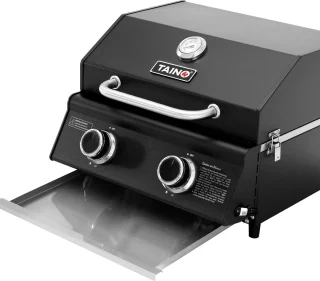 TAINO COMPACT 3.0S tafelgrill - gasgrill compact grillrooster zwart