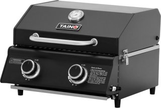 TAINO PLATINUM COMPACT DARK — krachtige, draagbare tafelgrill voor onderweg