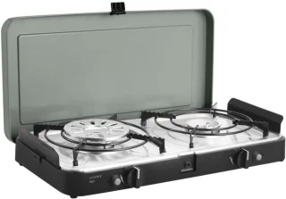 Gasbarbecue voor Camping en Buiten, Compacte Grill met 2 Kookzijden