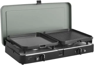 Gasbarbecue voor Camping en Buiten, Compacte Grill met 2 Kookzijden