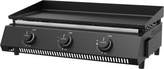 De Cozze® G-700 Plancha Bakplaat - Grillplaat met 3 gasbranders, 30 mbar in één oogopslag