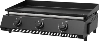 Cozze® G-700 Plancha Bakplaat - Grillplaat met 3 gasbranders, 30 mbar