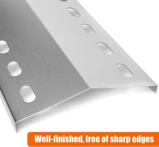 Universele brander Cover 365 x 12 cm roestvrijstaal voor Enders Chicago 3 - Enders BOSTON PRO 3K - Enders Boston 6 Kr - Turbo Tepro 3561 - Barbecook Brahma 4.0 - Reserveonderdelen (4 stuks)