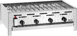Combi-Tafelbraadgrill - Gas - 4-Pits - Bartscher 1062503 - Horeca & Professioneel