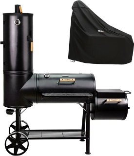 TAINO CHIEF 130kg - Smoker Set Cover Houtskoolgrill BBQ review
