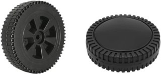 Betaalbare kunststof grillwielen — eenvoudig te monteren, stijlvol en praktisch