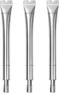 3 stuks Dual Tube-branders voor gasbarbecue