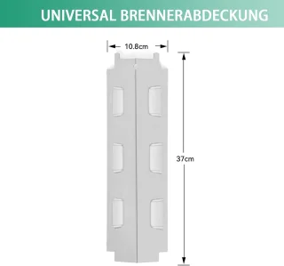 37 cm RVS-branderafdekking gasgrill – diverse merken