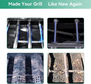 37 cm RVS-branderafdekking gasgrill – diverse merken