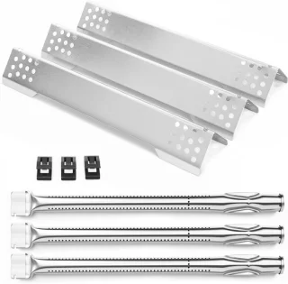 40,2 cm branderdeksel en reserveonderdelen set van 3 voor Videro G3, G4, G6 en Sansibar