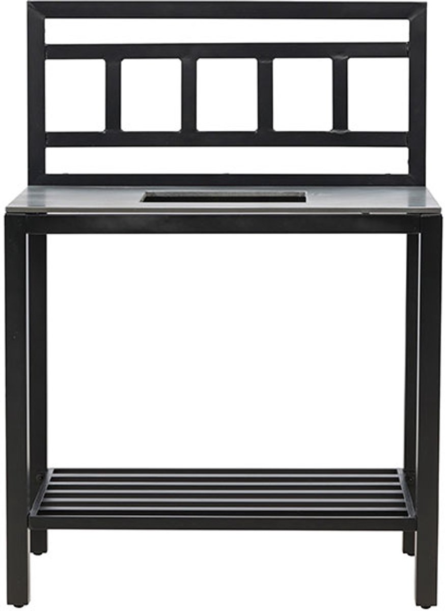 De Alicante buitenkeuken middenstuk zwart in één oogopslag