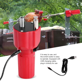 Allecto Plus Grillmotor voor barbecue
