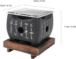 Allecto plus - Japanse Mini-BBQ Tafelgrill