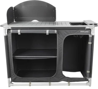 Aluminium buitenkeuken met wastafel Vega