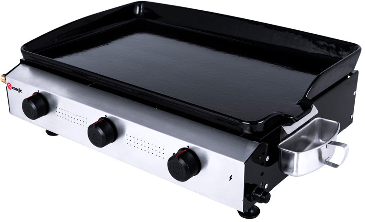 De ANETO 3-pits gasplaat in één oogopslag