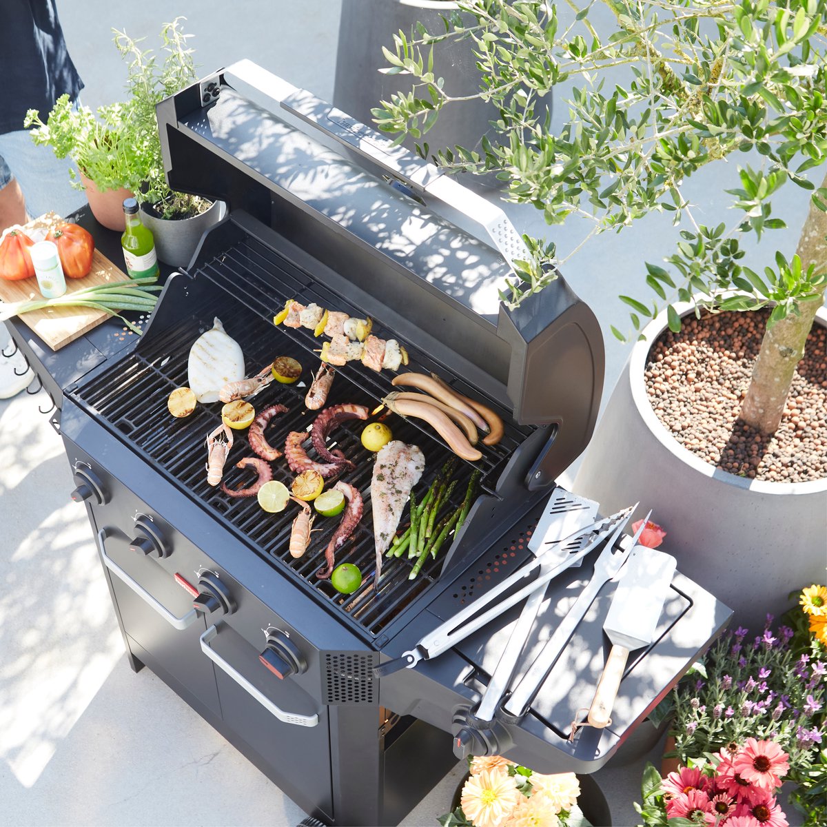 Wat vinden we goed aan de Barbecook Luca 412 gasbarbecue zwart