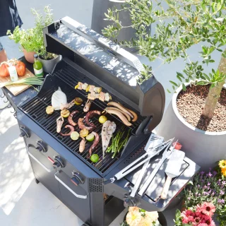 Barbecook Luca 412 gasbarbecue zwart