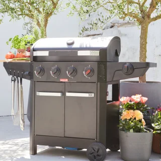 Barbecook Luca 412 gasbarbecue zwart